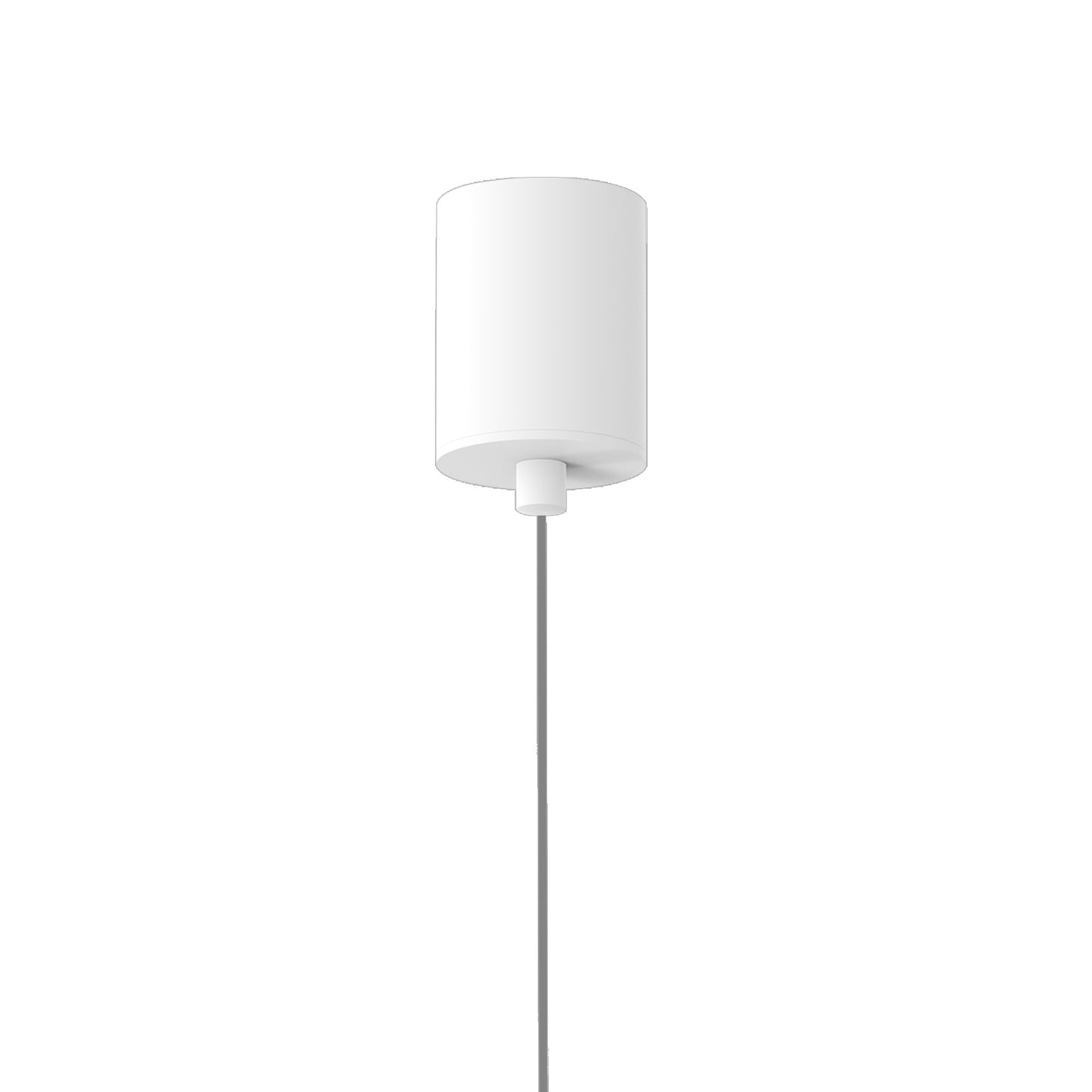 Kilda 1 Light Surface Pendant, 10W LED, 3000K, 800lm, White, 3yrs Warranty by Mantra