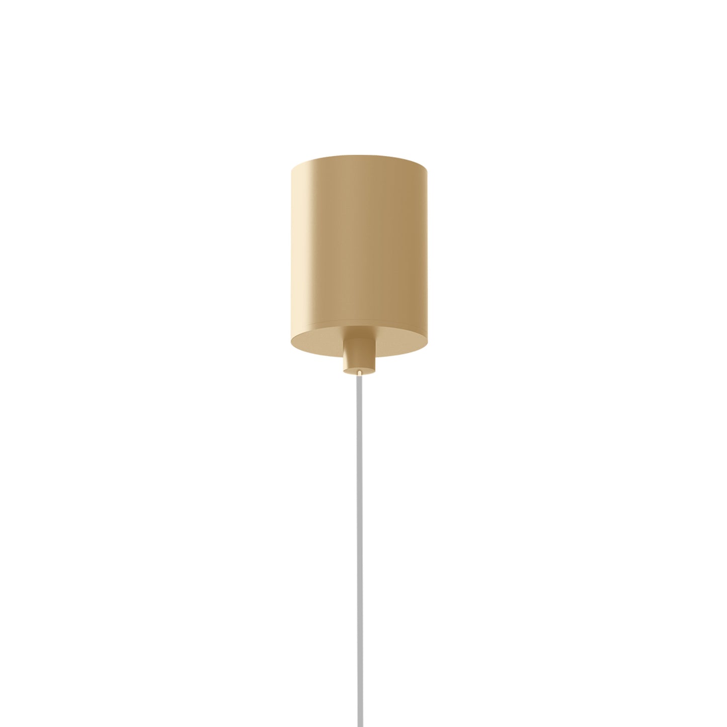 Kilda 1 Light Surface Pendant, 10W LED, 3000K, 800lm, Gold, 3yrs Warranty by Mantra