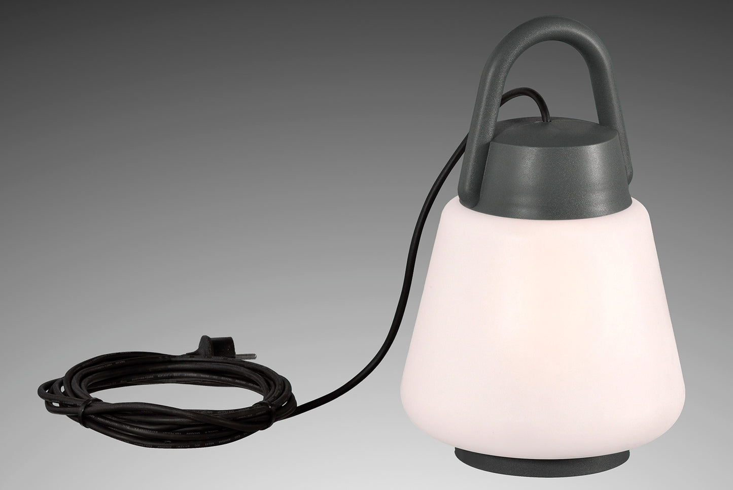 Kinke Table Lamp,1 x E27,IP65,Anthracite,2yrs Warranty by Mantra