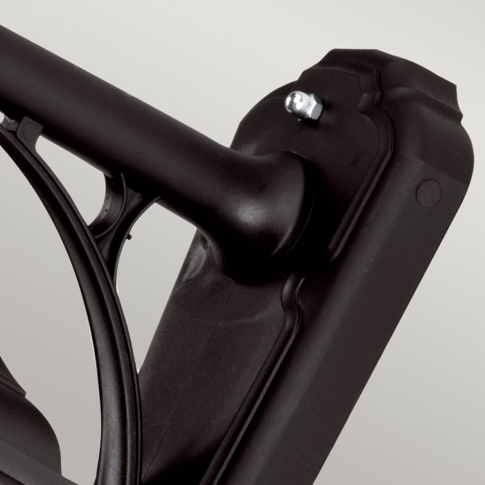 Kinsale 1 Light Wall Lantern - Black