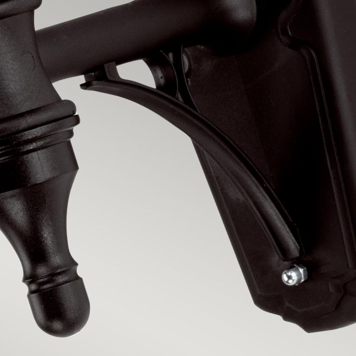 Kinsale 1 Light Wall Lantern - Black