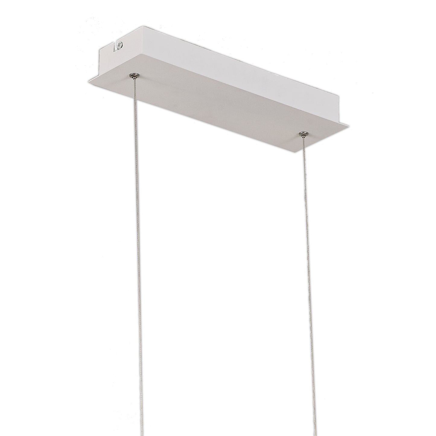 Kitesurf Loop Under Linear Pendant, 30W LED, 3000K, 2400lm, White, 3yrs Warranty by Mantra