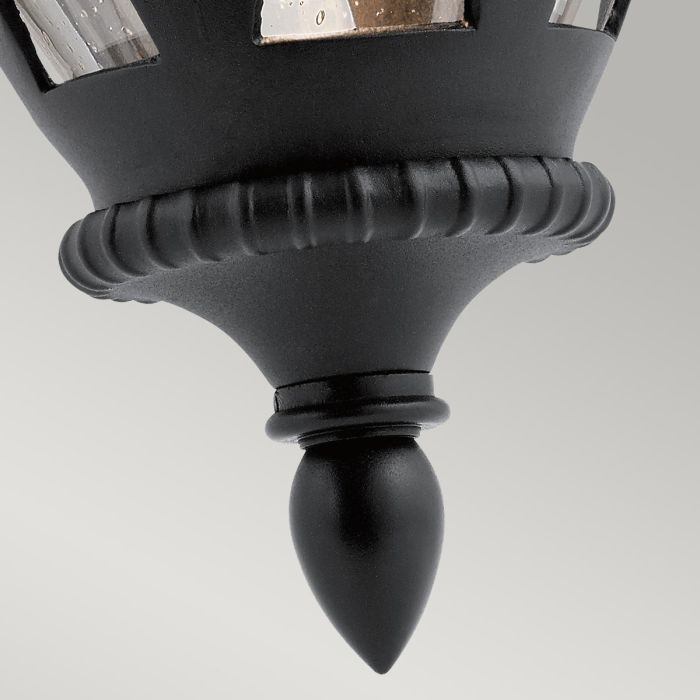 Admirals Cove 1 Light Large Wall Lantern - Textured Black