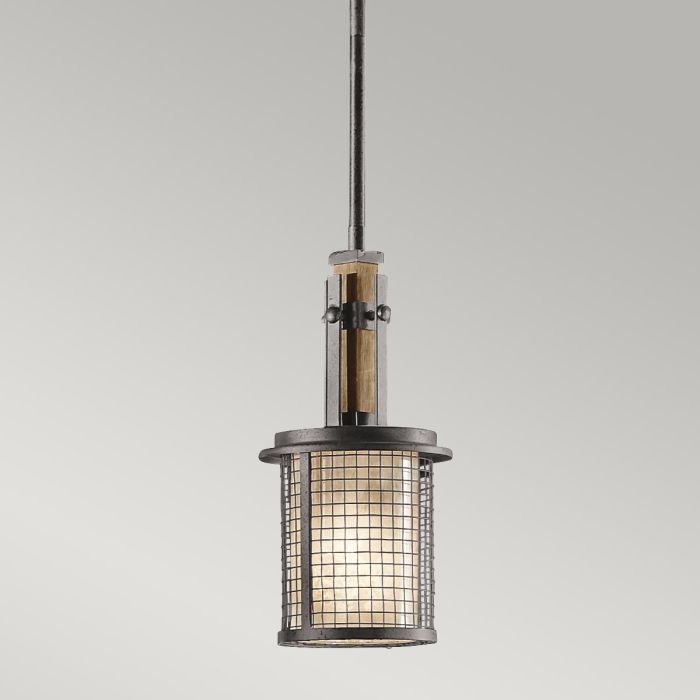 Ahrendale 1 Light Mini Pendant - Anvil Iron