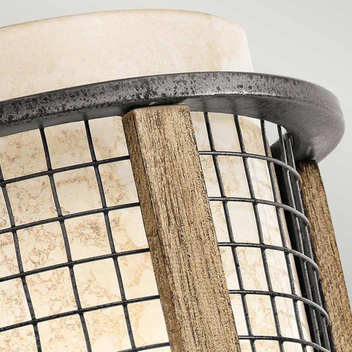 Ahrendale 1 Light Wall Light - Anvil Iron