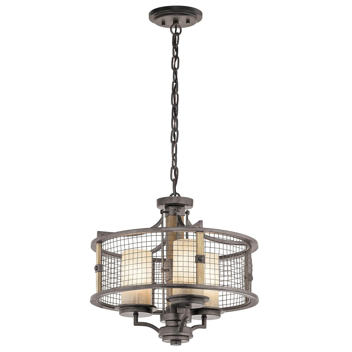 Ahrendale 3 Light Duo-Mount Chandelier