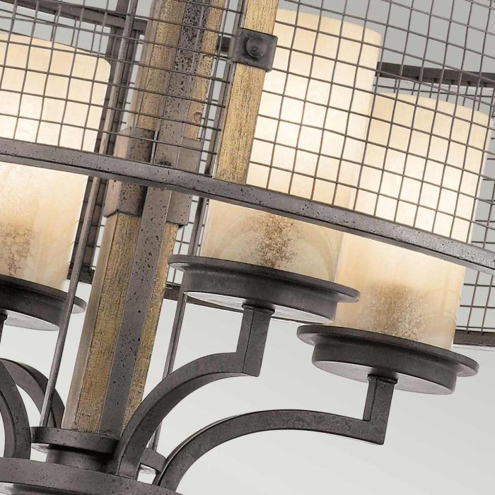 Ahrendale 4 Light Chandelier - Anvil Iron