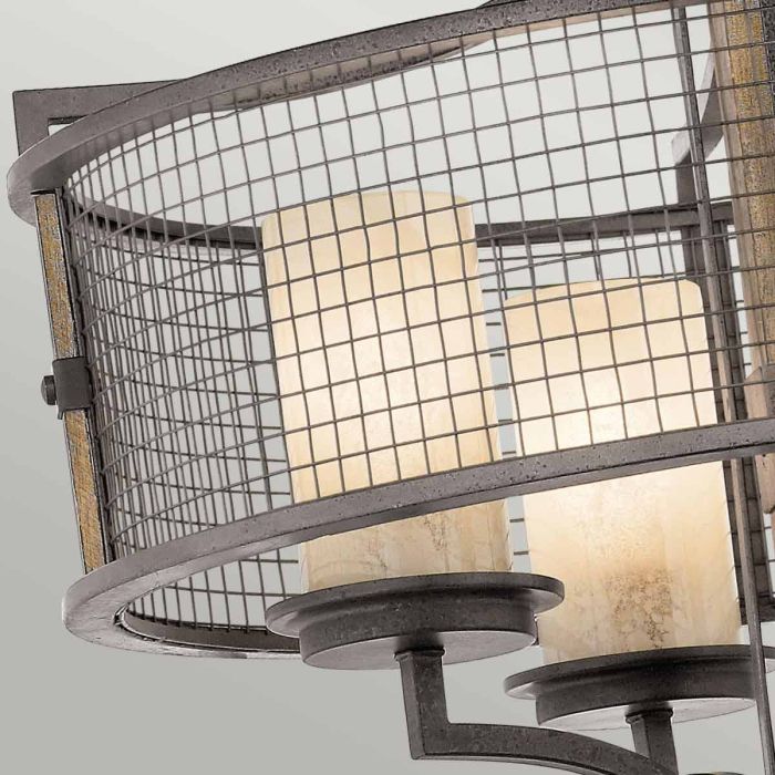 Ahrendale 4 Light Chandelier - Anvil Iron