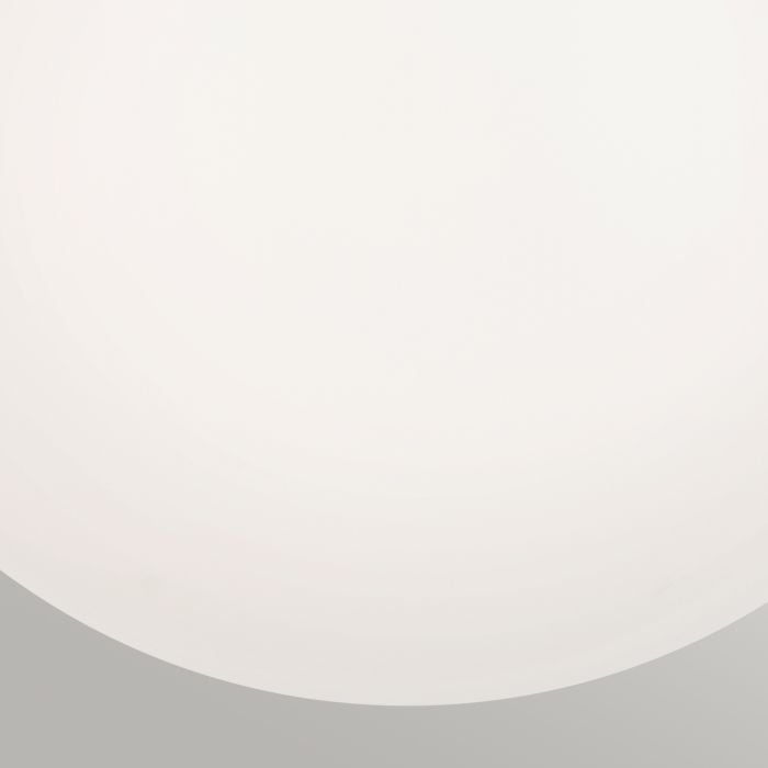 Albers Flush 1 lt Ceiling Light - Black