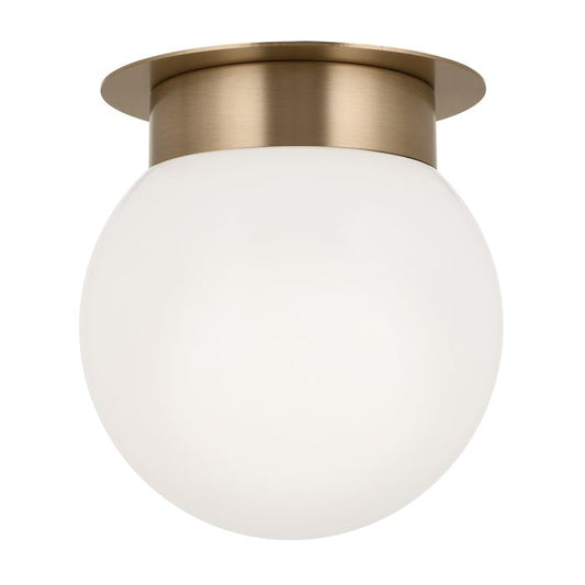 Albers Flush 1 lt Ceiling Light - Champagne Bronze
