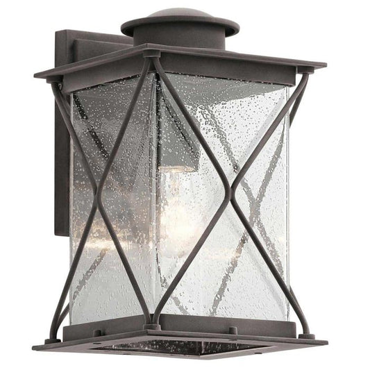 Argyle 1 Light Medium Outdoor Wall Light - Weathered Zinc