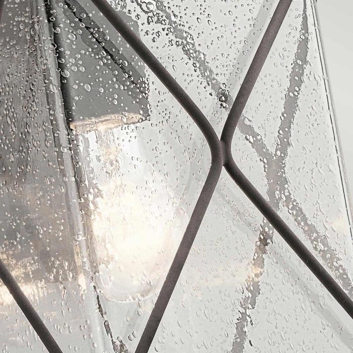 Argyle 1 Light Medium Outdoor Wall Light - Weathered Zinc