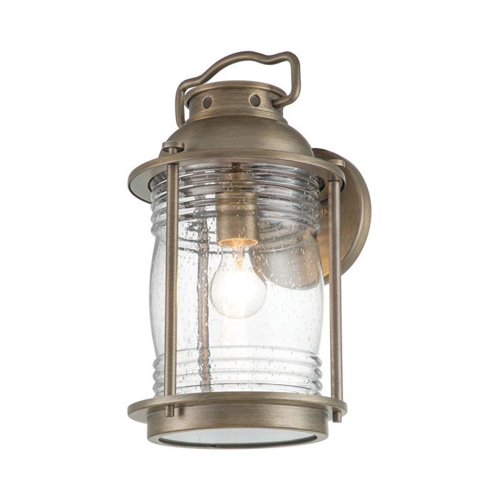 Ashland Bay 1 Light Large Wall Lantern - Burnished Bronze