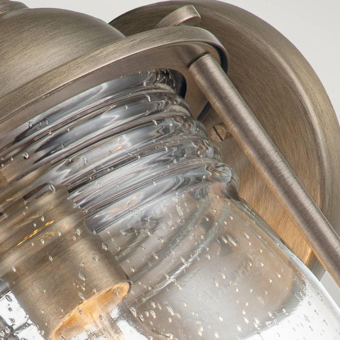 Ashland Bay 1 Light Large Wall Lantern - Burnished Bronze