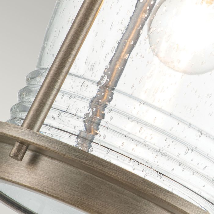 Ashland Bay 1 Light Large Wall Lantern - Burnished Bronze