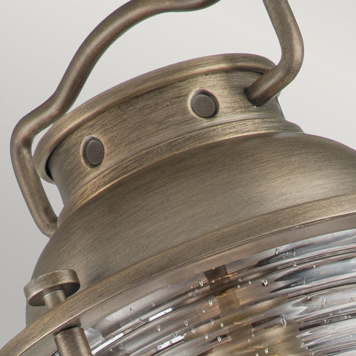 Ashland Bay 1 Light Large Wall Lantern - Burnished Bronze