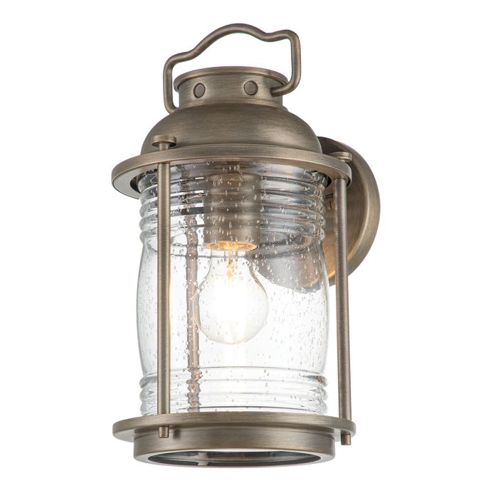 Ashland Bay 1 Light Medium Wall Lantern - Burnished Bronze