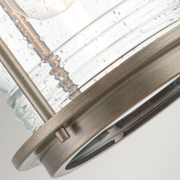 Ashland Bay 1 Light Medium Wall Lantern - Burnished Bronze