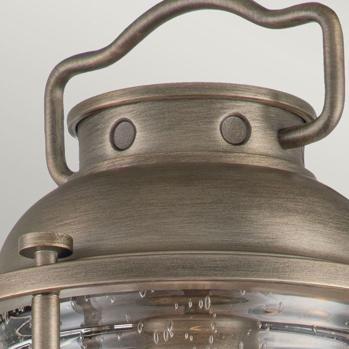 Ashland Bay 1 Light Medium Wall Lantern - Burnished Bronze