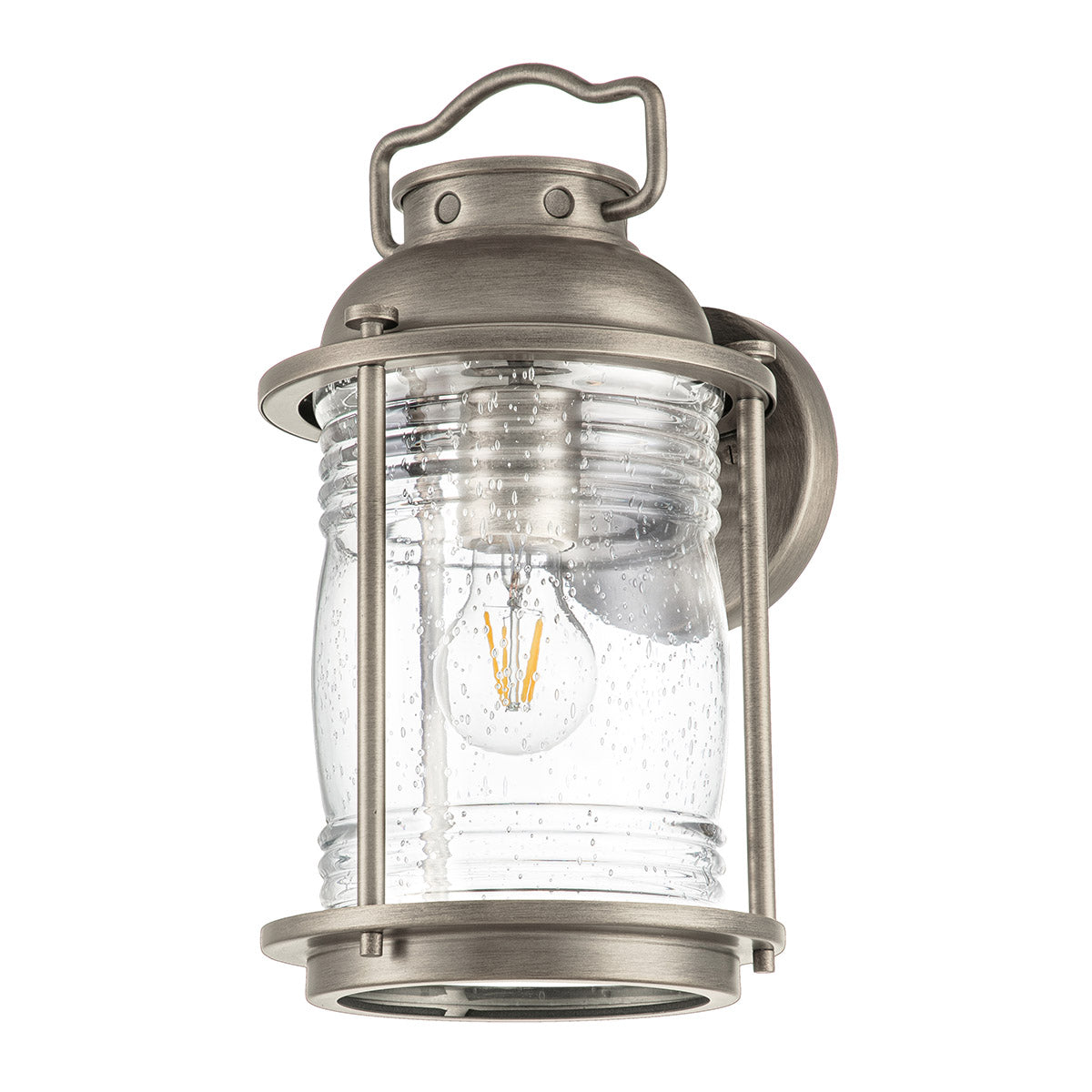 Ashland Bay 1 Light Medium Wall Lantern – Burnished Bronze