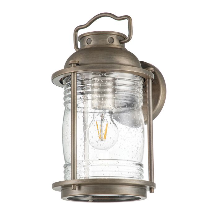 Ashland Bay 1 Light Medium Wall Lantern - Burnished Bronze