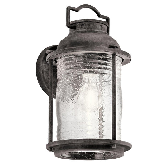 Ashland Bay 1 Light Medium Wall Lantern – Zinc