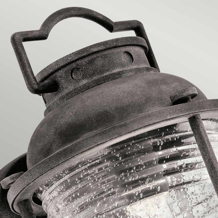 Ashland Bay 1 Light Medium Wall Lantern - Weathered Zinc