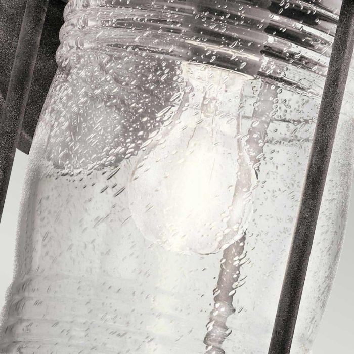 Ashland Bay 1 Light Medium Wall Lantern - Weathered Zinc