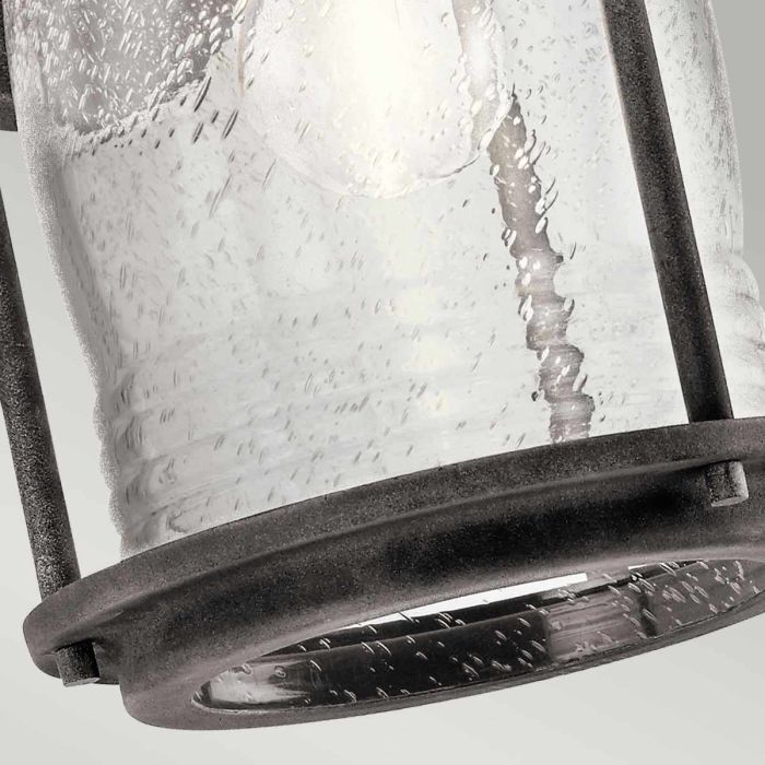 Ashland Bay 1 Light Medium Wall Lantern - Weathered Zinc