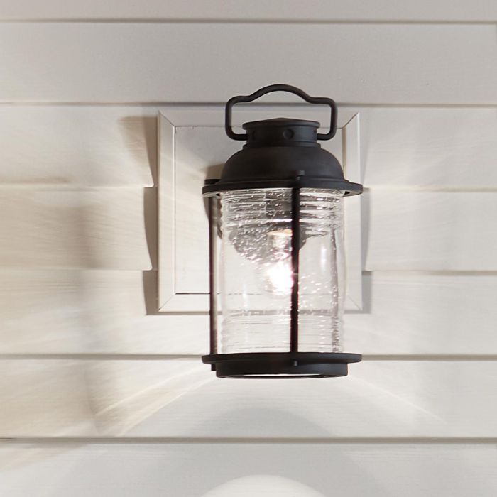 Ashland Bay 1 Light Medium Wall Lantern - Weathered Zinc