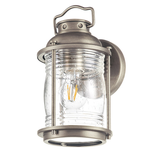 Ashland Bay 1 Light Small Wall Lantern – Burnished Bronze