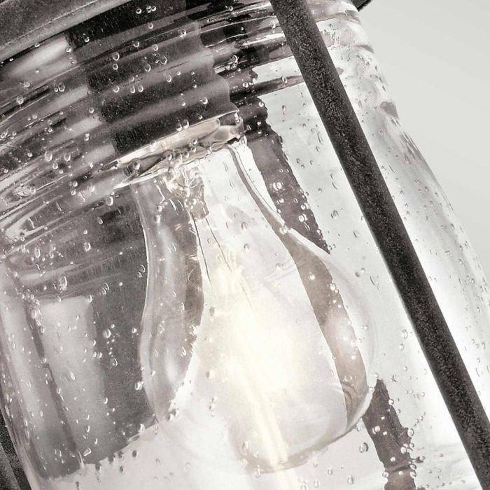 Ashland Bay 1 Light Small Wall Lantern - Weathered Zinc