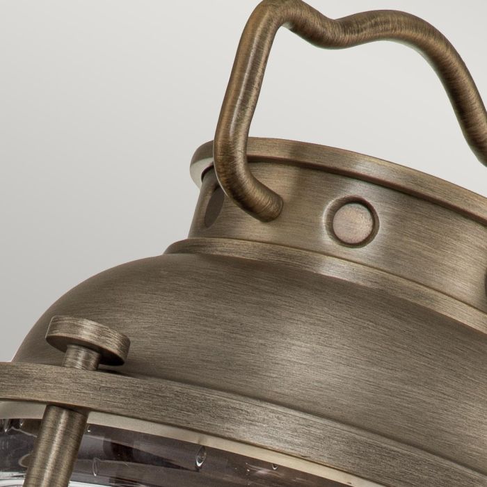 Ashland Bay 1 Light Medium Pedestal Lantern - Burnished Bronze