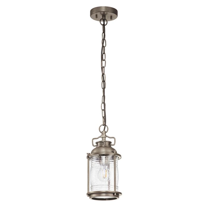 Ashland Bay 1 Light Small Chain Lantern - Burnished Bronze