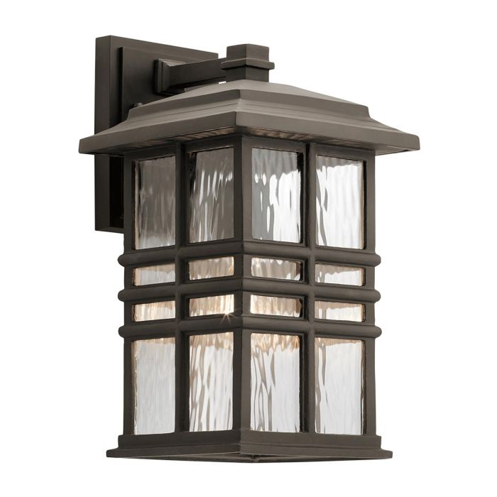 Beacon Square 1 Light Medium Wall Lantern - Olde Bronze