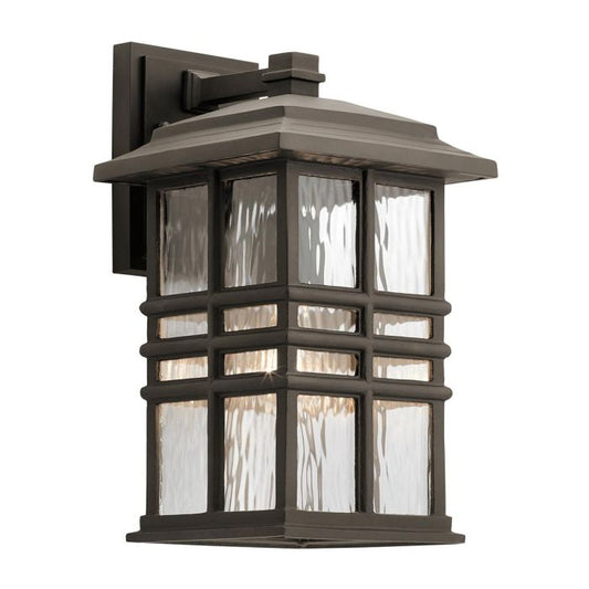 Beacon Square 1 Light Medium Wall Lantern - Olde Bronze