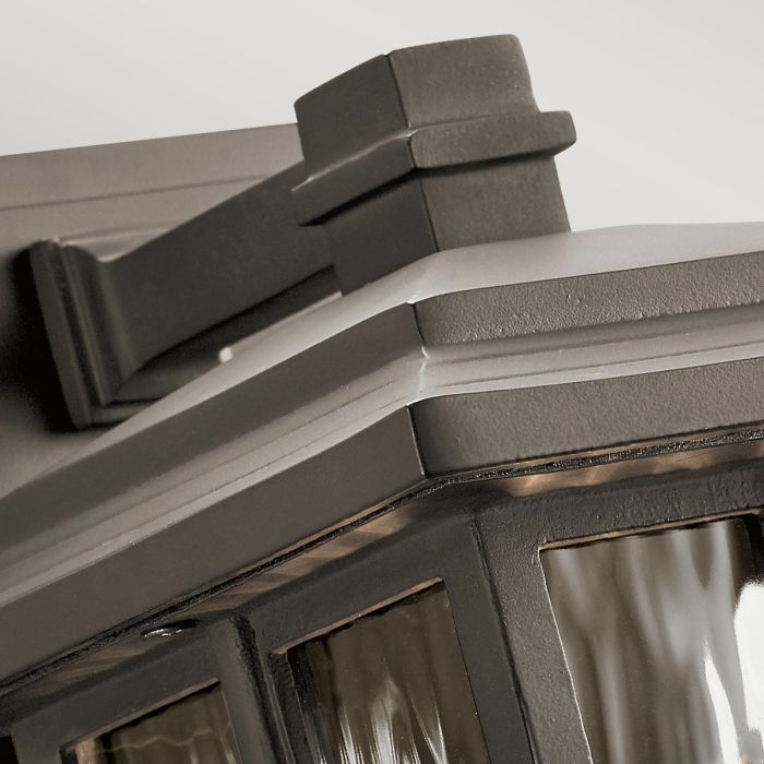 Beacon Square 1 Light Small Wall Lantern - Olde Bronze