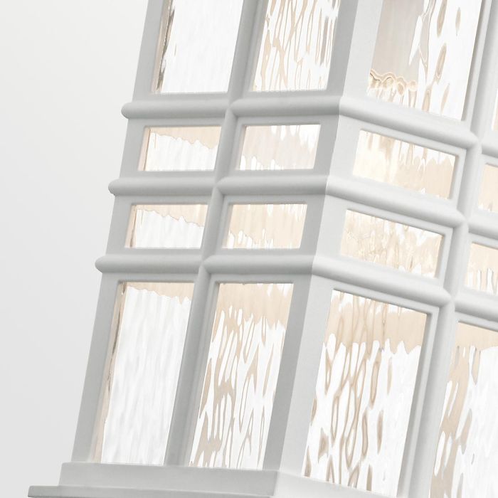 Beacon Square 1 Light Chain Lantern - White