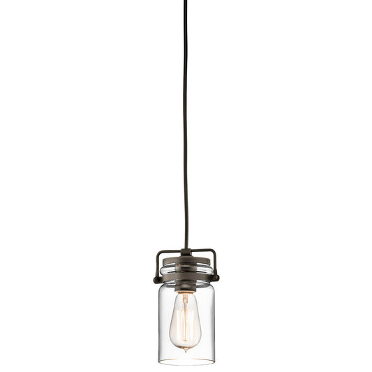 Brinley 1 Light Mini Pendant – Olde Bronze