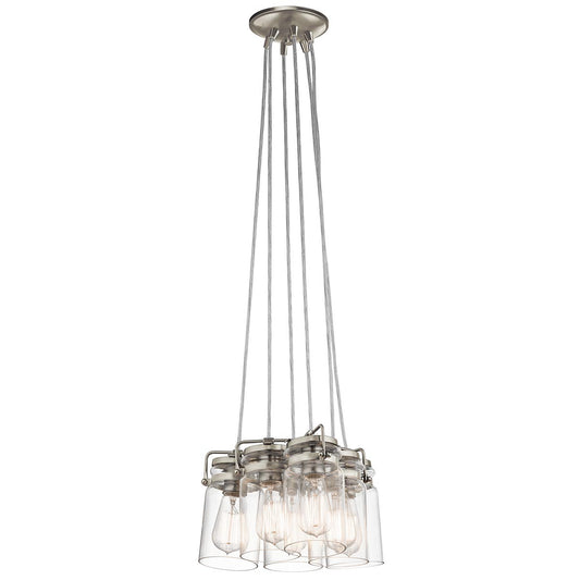 Brinley 6 Light Pendant – Brushed Nickel