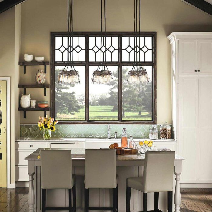 Brinley 6 Light Pendant - Olde Bronze