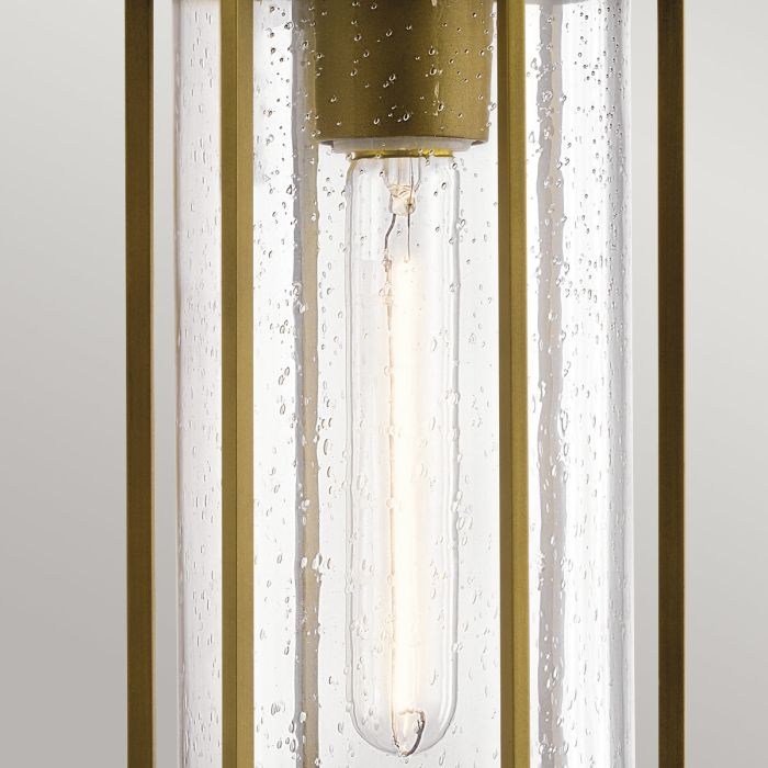 Camillo 1lt Outdoor Pendant - Painted Natural Brass