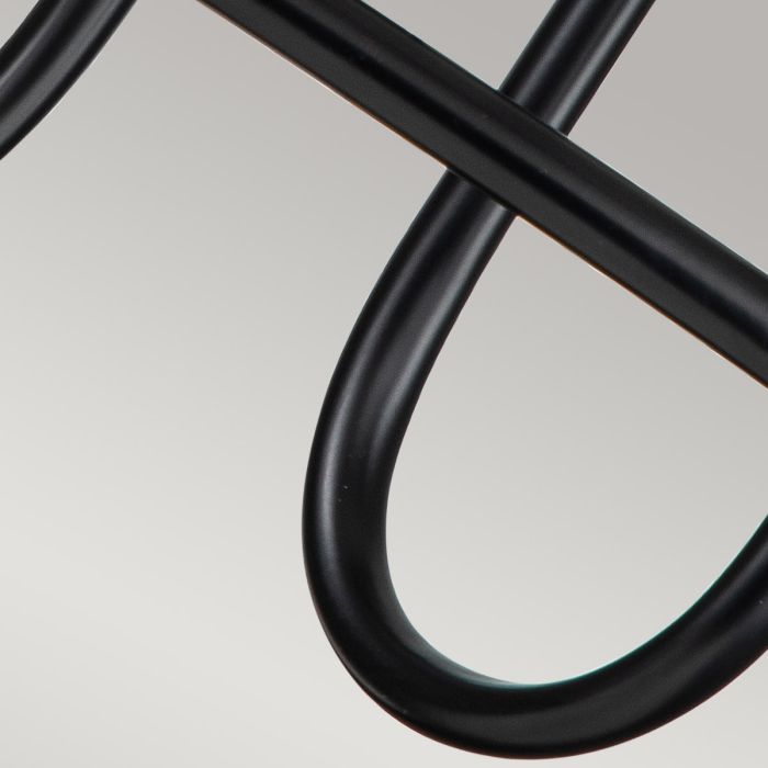 Capitol Hill 2 Light Wall light - Black