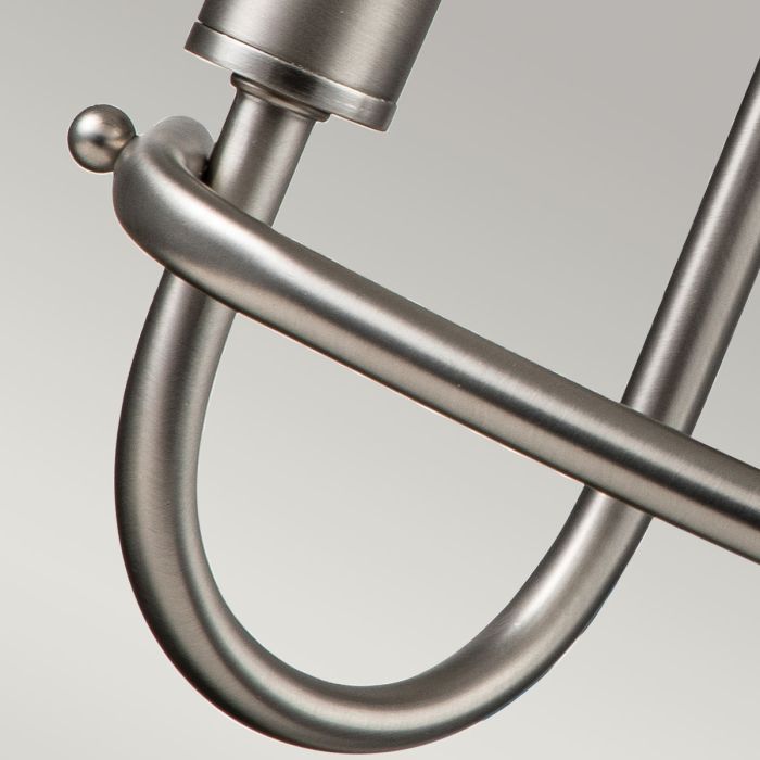 Capitol Hill 2 Light Wall light - Brushed Nickel