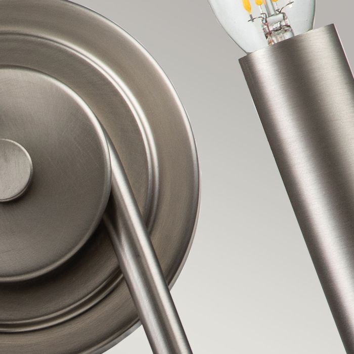 Capitol Hill 2 Light Wall light - Brushed Nickel