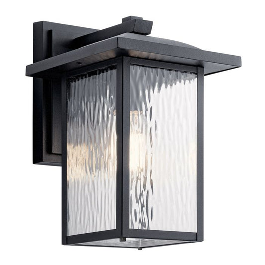 Cappanna 1 lt Medium Exterior Wall Lantern - Textured Black