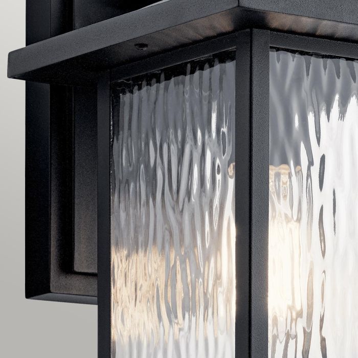 Cappanna 1 lt Medium Exterior Wall Lantern - Textured Black