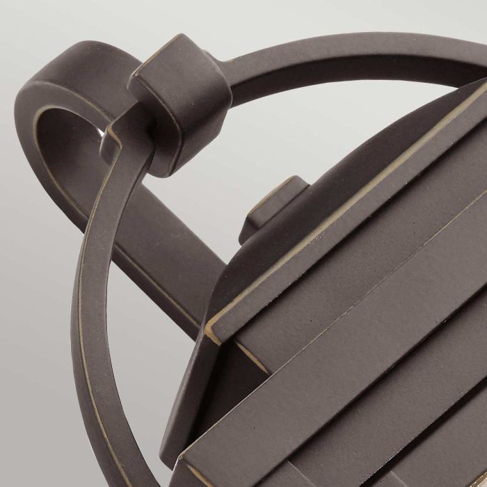 Carlson 1 Light Wall Lantern - Rubbed Bronze