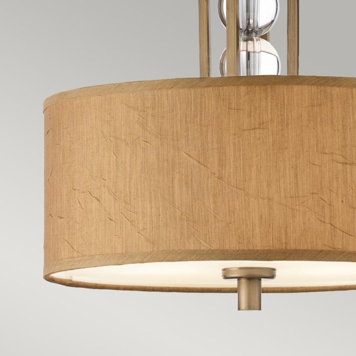 Celestial 3 Light Semi-Flush - Cambridge Bronze