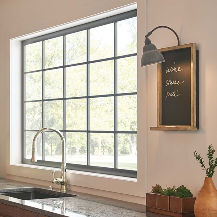 Chalkboard 1 Light Wall Light - Weathered Zinc